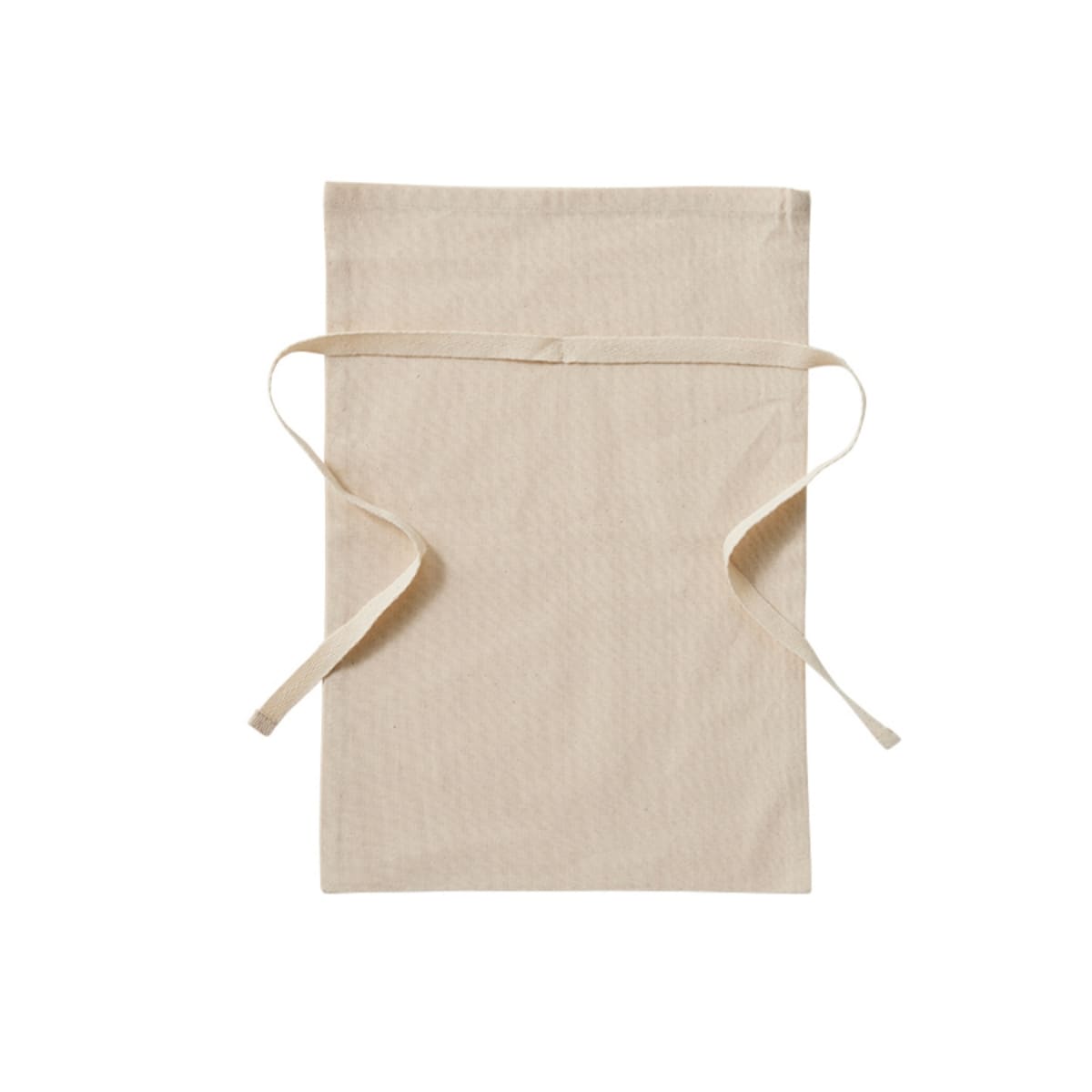 厚手コットン ラッピング巾着（M） | ノベルティ(小物) | 1枚 | TR-1156 | ナチュラル
