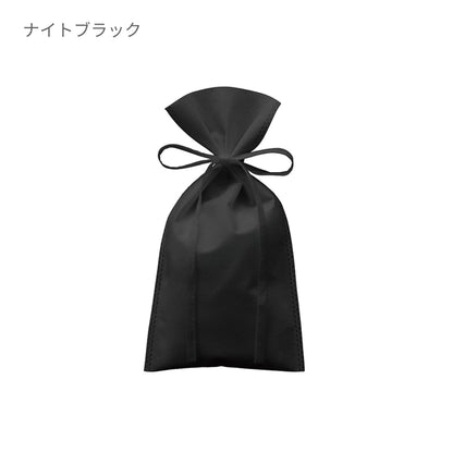 不織布 ラッピング巾着（S） | ノベルティ(小物) | 1枚 | TR-1160 | ナイトブラック
