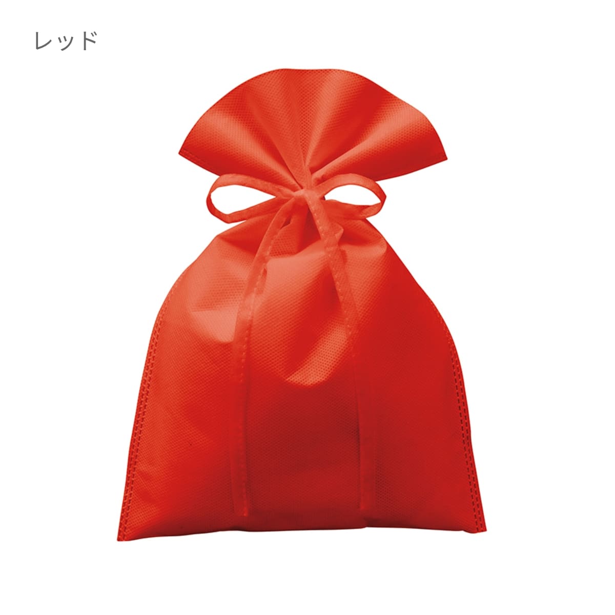 不織布 ラッピング巾着（M） | ノベルティ(小物) | 1枚 | TR-1161 | ナチュラルホワイト