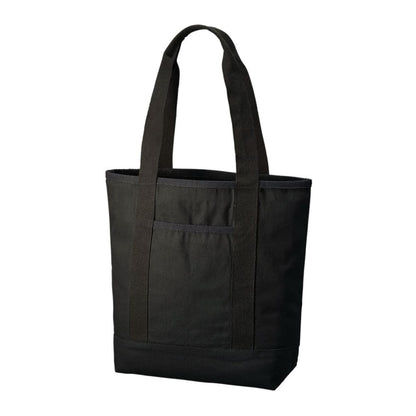 オーガニックコットン キャンバスライントート | ノベルティ(小物) | 1枚 | TR-1174 | ナイトブラック