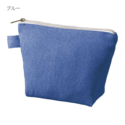 シャンブリック キャンバスデイリーポーチ（S） | ノベルティ(小物) | 1枚 | TR-1191 | ブルー