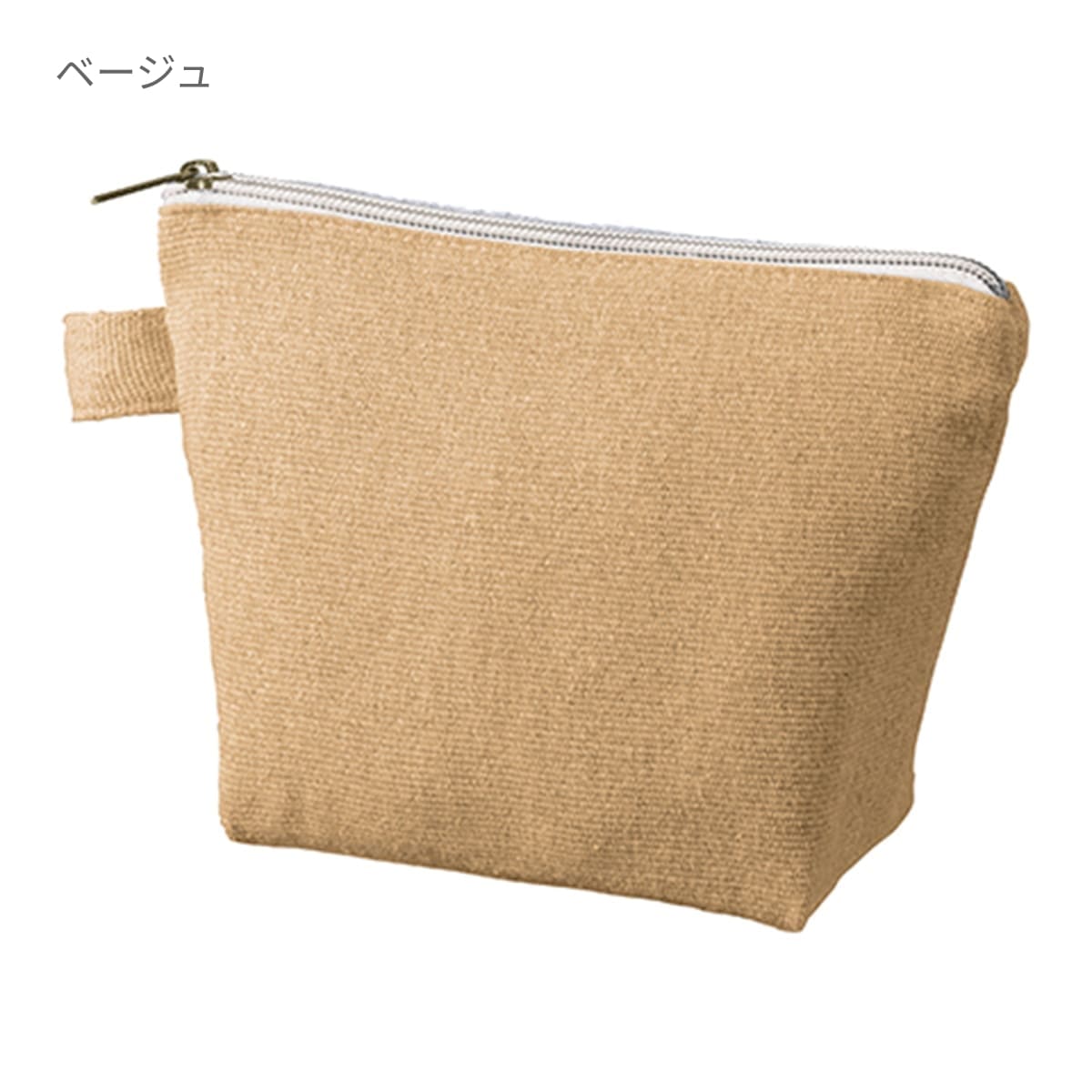 シャンブリック キャンバスデイリーポーチ（S） | ノベルティ(小物) | 1枚 | TR-1191 | ベージュ