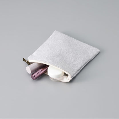 シャンブリック キャンバスフラットポーチ（SS） | ノベルティ(小物) | 1枚 | TR-1193 | ベージュ