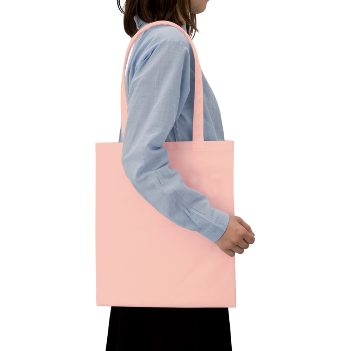 再生不織布 フラットショルダートート | ノベルティ(小物) | 1枚 | TR-1200 | ライトブルー