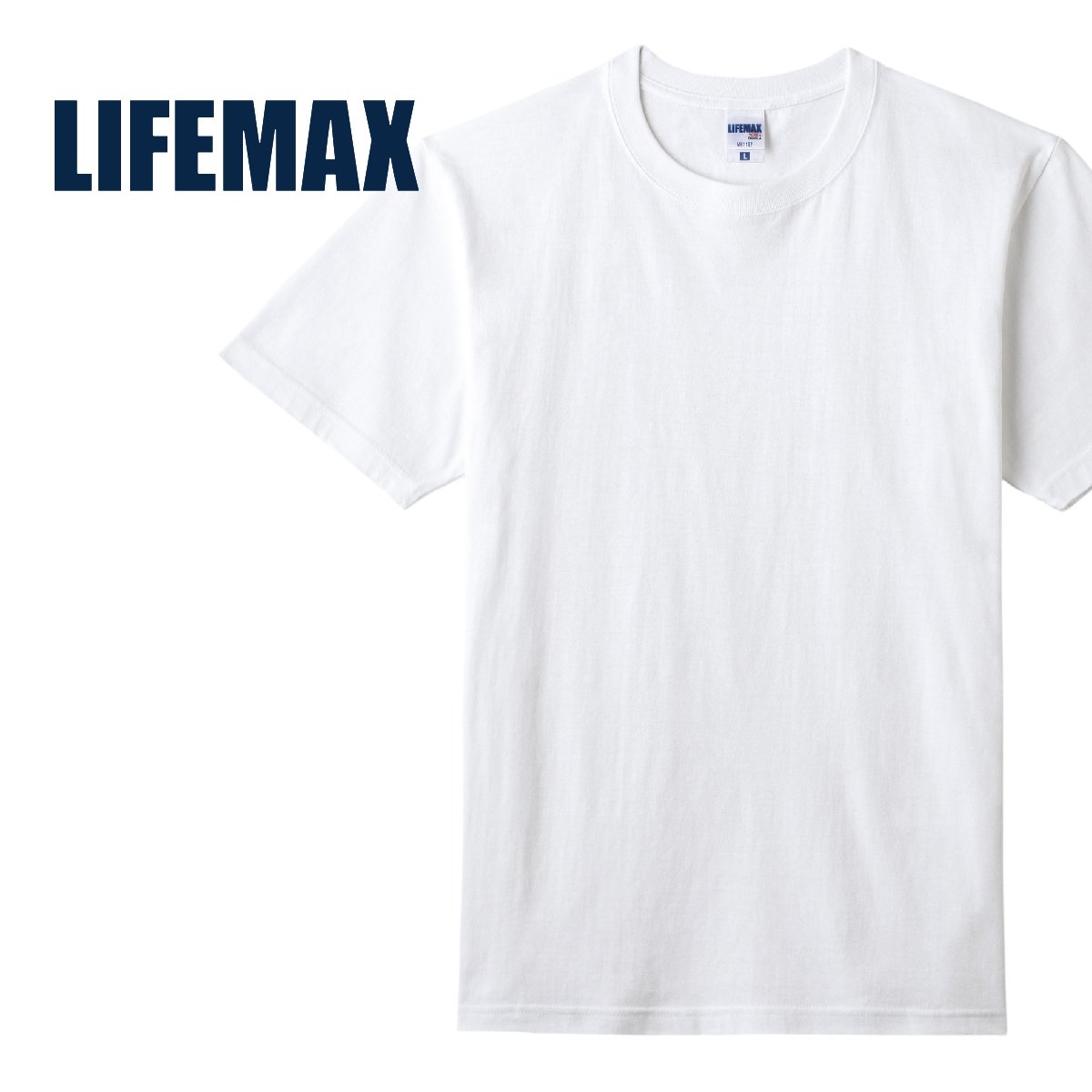 6.2オンスヘビーウェイトTシャツ（ポリジン加工） | メンズ | 1枚 | MS1159 | ブラック