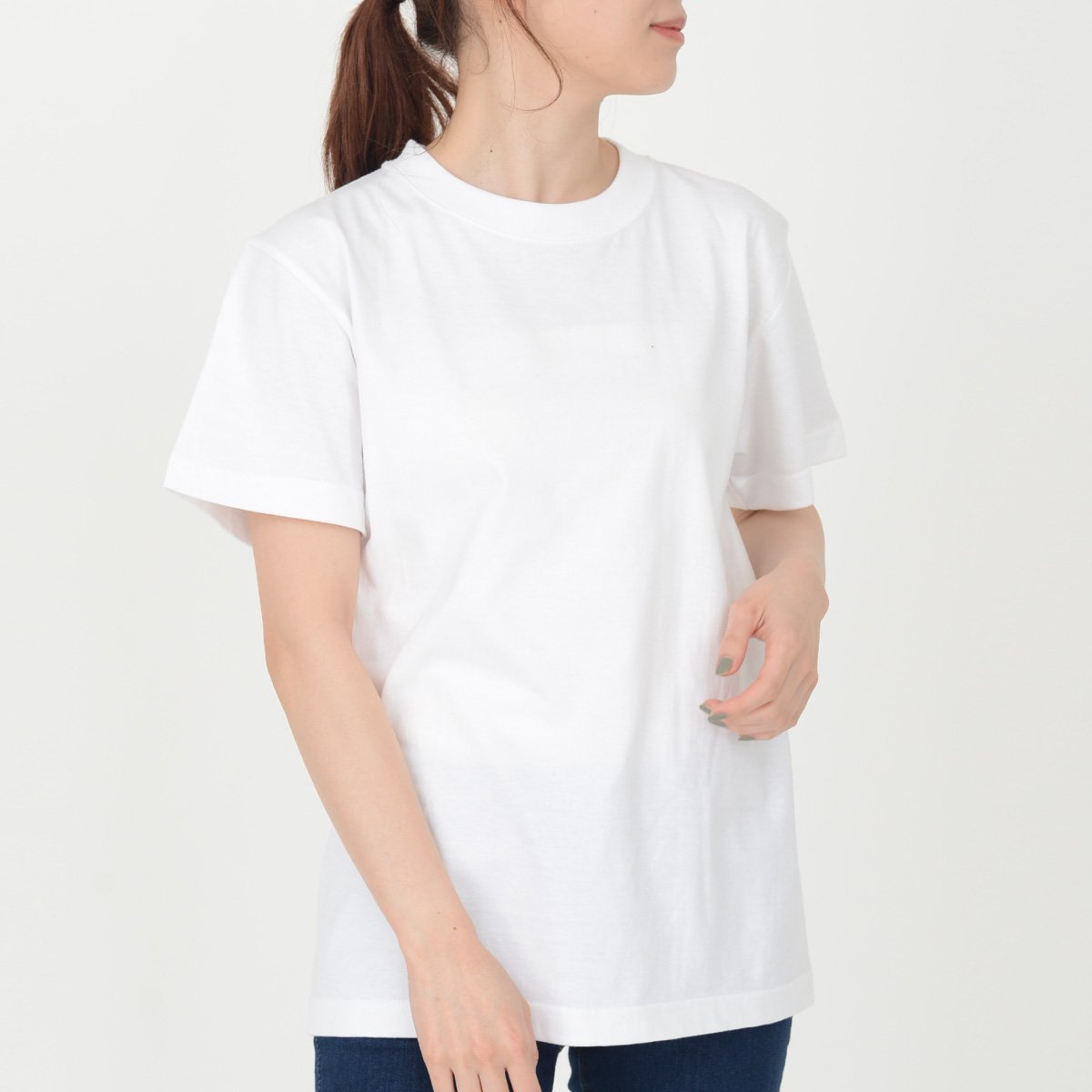5.6オンスハイグレードコットンTシャツ（ホワイト） | メンズ | 1枚 | MS1161W | ホワイト