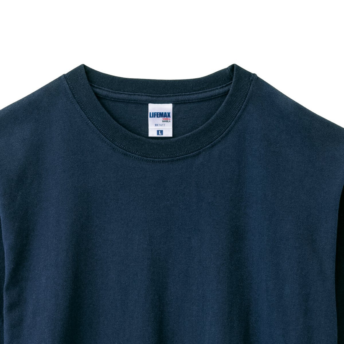 6.2オンスヘビーウェイトロングスリーブTシャツ（ポリジン加工） | メンズ | 1枚 | MS1611 | ホワイト