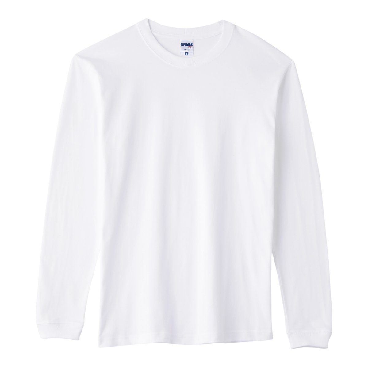 6.2オンスヘビーウェイトロングスリーブTシャツ（ポリジン加工） | メンズ | 1枚 | MS1611 | ホワイト
