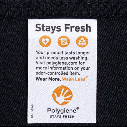 6.2オンスヘビーウェイトロングスリーブTシャツ（ポリジン加工） | メンズ | 1枚 | MS1611 | ブラック