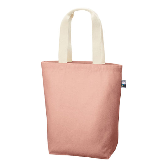 フェアトレードコットン トート（M） | ノベルティ(小物) | 1枚 | TF-0002 | スモークピンク