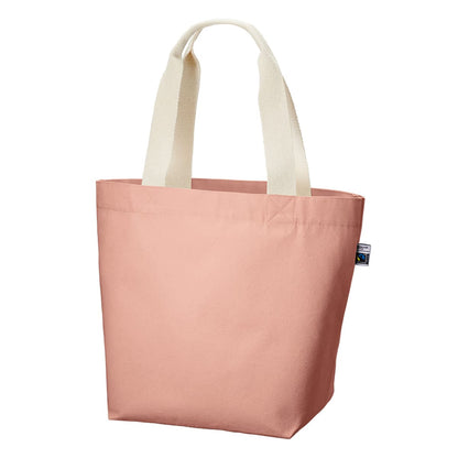 フェアトレードコットン キャンバストート（M） | ノベルティ(小物) | 1枚 | TF-0004 | スモークピンク