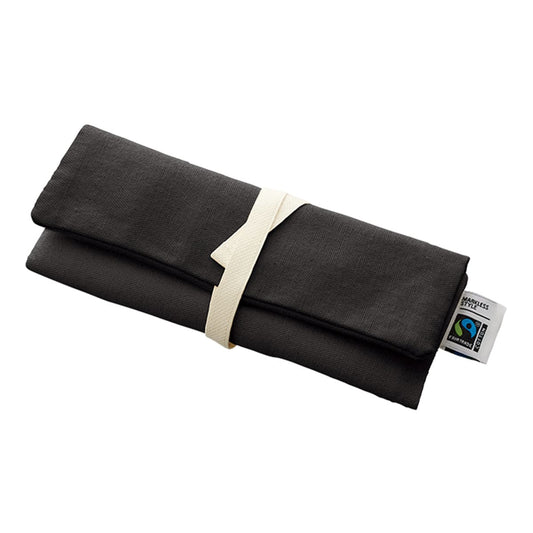 フェアトレードコットン マルチケース | ノベルティ(小物) | 1枚 | TF-0025 | ナイトブラック