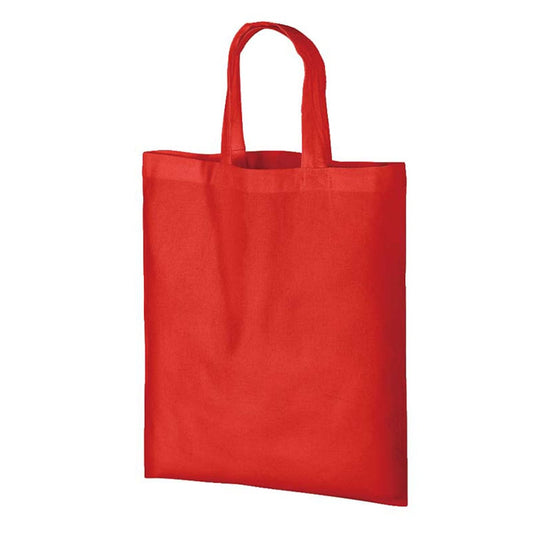 A4コットンバッグ | ノベルティ(小物) | 1枚 | TR-0128 | レッド