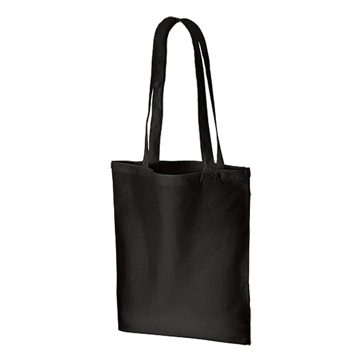 コットンナチュラルショルダートート | ノベルティ(小物) | 1枚 | TR-0407 | ブラック