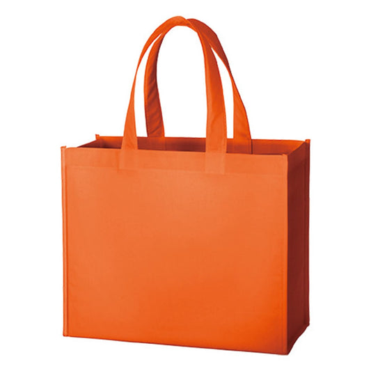 不織布 スクエアトート | ノベルティ(小物) | 1枚 | TR-0436 | オレンジ