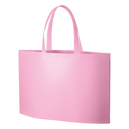 不織布イベントバッグガゼットマチ付 | ノベルティ(小物) | 1枚 | TR-0629 | ピーチピンク