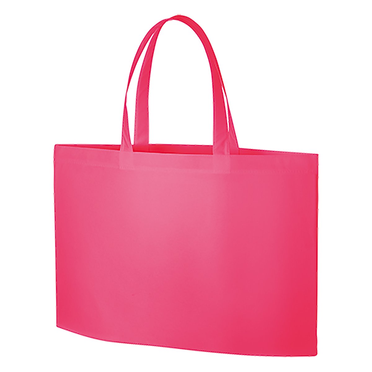 不織布イベントバッグガゼットマチ付 | ノベルティ(小物) | 1枚 | TR-0629 | ビビットピンク