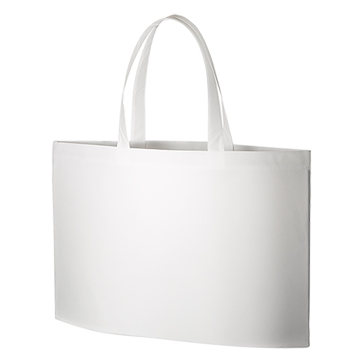 不織布イベントバッグガゼットマチ付 | ノベルティ(小物) | 1枚 | TR-0629 | ナチュラルホワイト