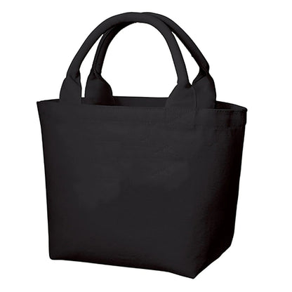 厚手キャンバスパイプハンドルトート | ノベルティ(小物) | 1枚 | TR-0648 | ナイトブラック