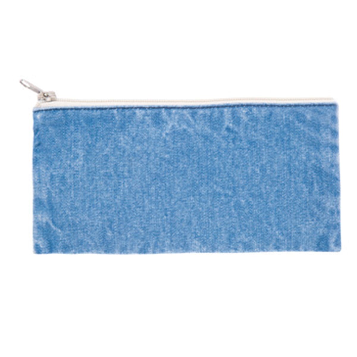 デニム フラットポーチ（S） | ノベルティ(小物) | 1枚 | TR-0704 | ヴィンテージブルー