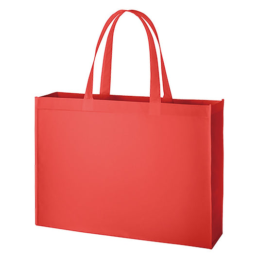 不織布スクエアトート（Ｌ） | ノベルティ(小物) | 1枚 | TR-0716 | レッド