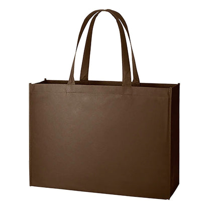 不織布スクエアトート（Ｌ） | ノベルティ(小物) | 1枚 | TR-0716 | ブラウン