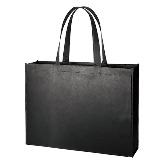 不織布スクエアトート（Ｌ） | ノベルティ(小物) | 1枚 | TR-0716 | ナイトブラック