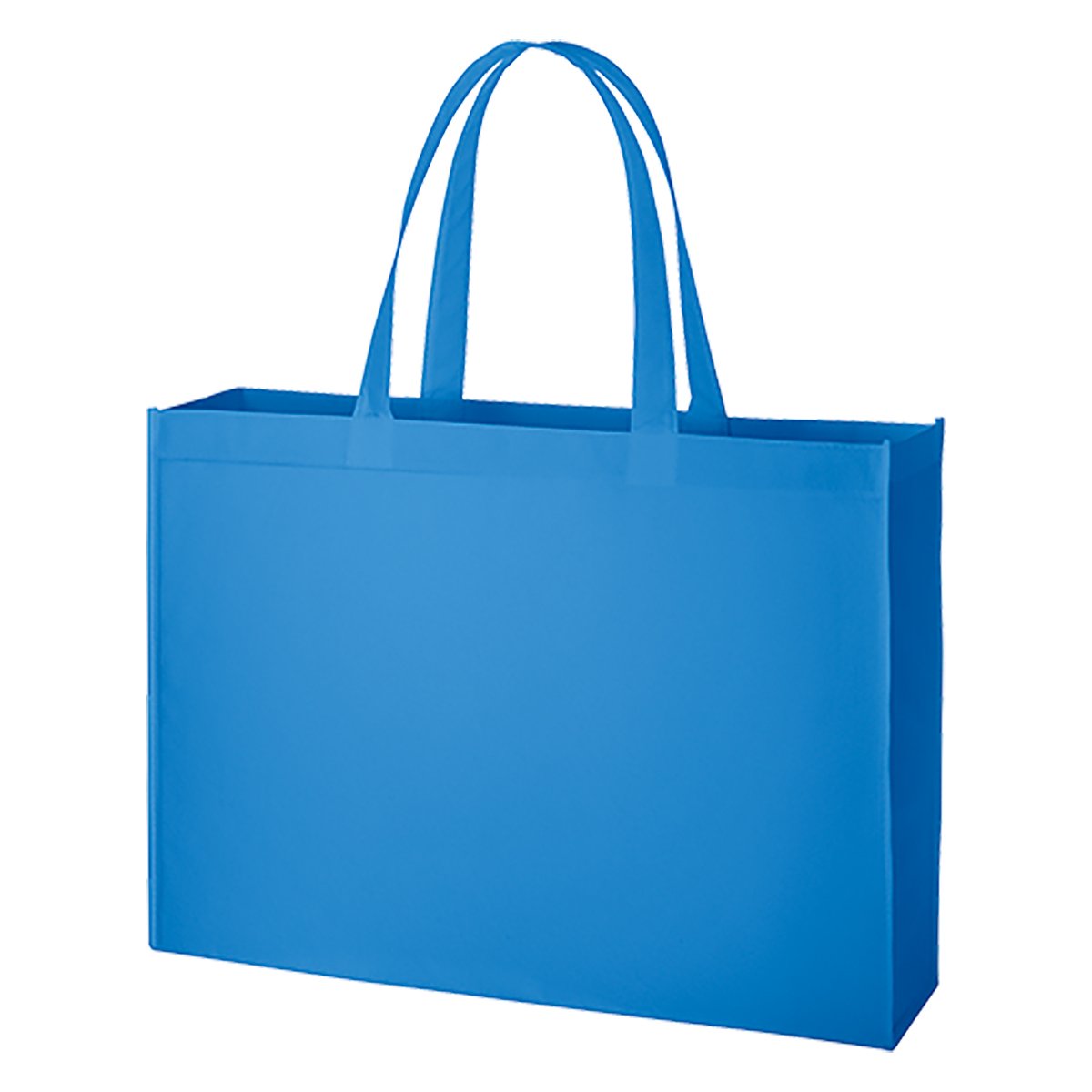 不織布スクエアトート（Ｌ） | ノベルティ(小物) | 1枚 | TR-0716 | スカイブルー