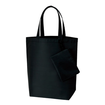 コンパクトバッグ（L）ポーチ付 | ノベルティ(小物) | 1枚 | TR-0728 | インクブラック