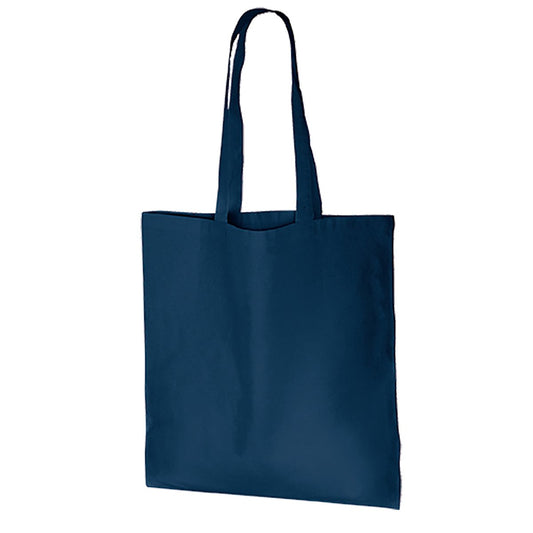 厚手コットンバッグ（Ｌ） | ノベルティ(小物) | 1枚 | TR-0761 | ネイビー