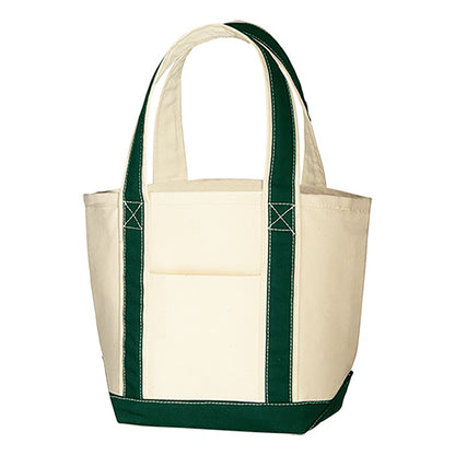 キャンバスバイカラートート（Ｓ） | ノベルティ(小物) | 1枚 | TR-0771 | ダークグリーン