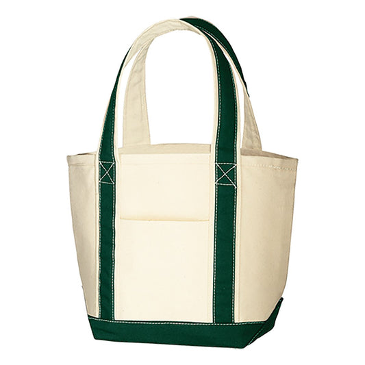 キャンバスバイカラートート（Ｓ） | ノベルティ(小物) | 1枚 | TR-0771 | ダークグリーン