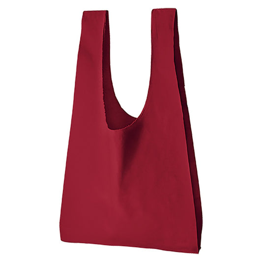 厚手コットンマルシェバッグ(L)  | ノベルティ(小物) | 1枚 | TR-0804 | ワインレッド