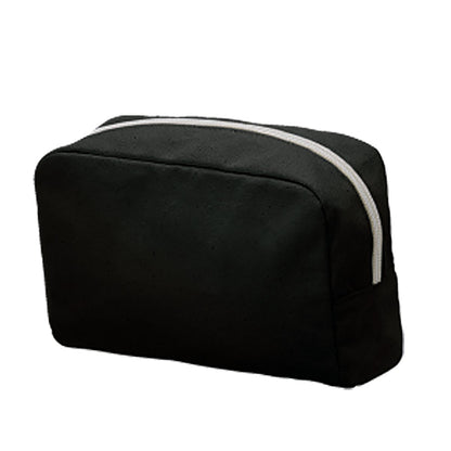 キャンバスファスナーポーチ（Ｍ） | ノベルティ(小物) | 1枚 | TR-0825 | ナイトブラック