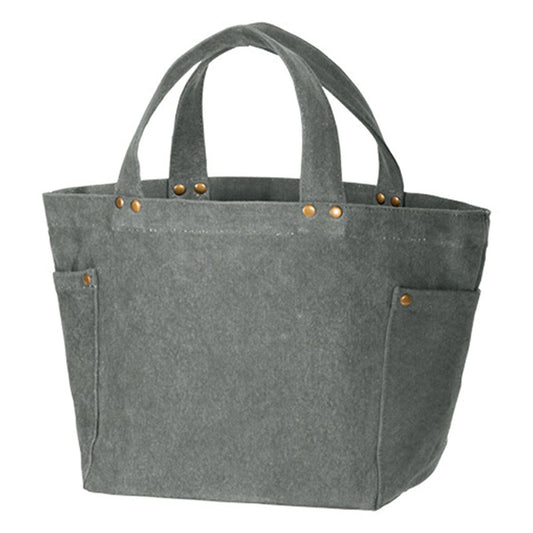 ウォッシュ キャンバスマルチスタッズトート（S) | ノベルティ(小物) | 1枚 | TR-0843 | グレー