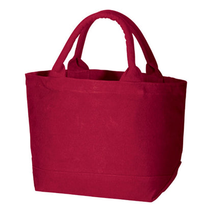 ウォッシュ キャンバスパイプハンドルトート（S) | ノベルティ(小物) | 1枚 | TR-0845 | ワインレッド