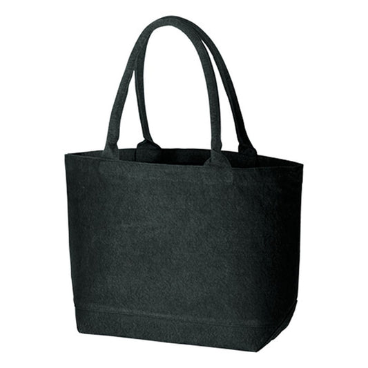 ウォッシュ キャンバスパイプハンドルトート（M) | ノベルティ(小物) | 1枚 | TR-0846 | ブラック