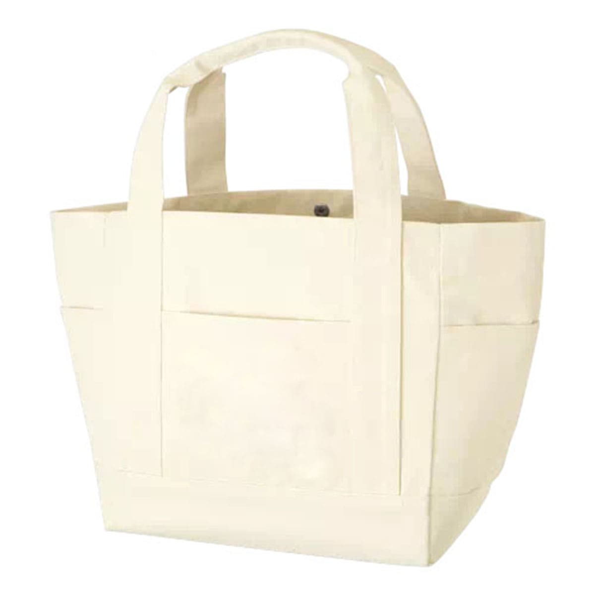 厚手キャンバス ポケットマルチトート（M) | ノベルティ(小物) | 1枚 | TR-0854 | ナチュラル