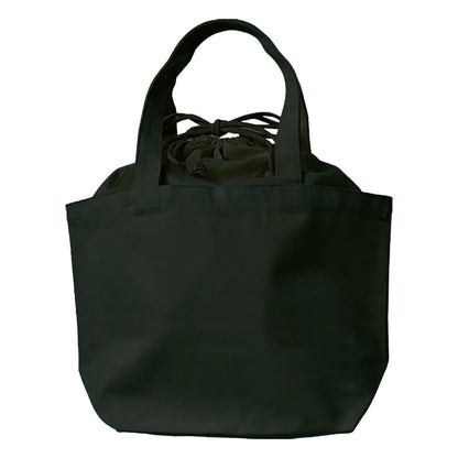 厚手キャンバス巾着付トート（Ｍ） | ノベルティ(小物) | 1枚 | TR-0856 | ナイトブラック