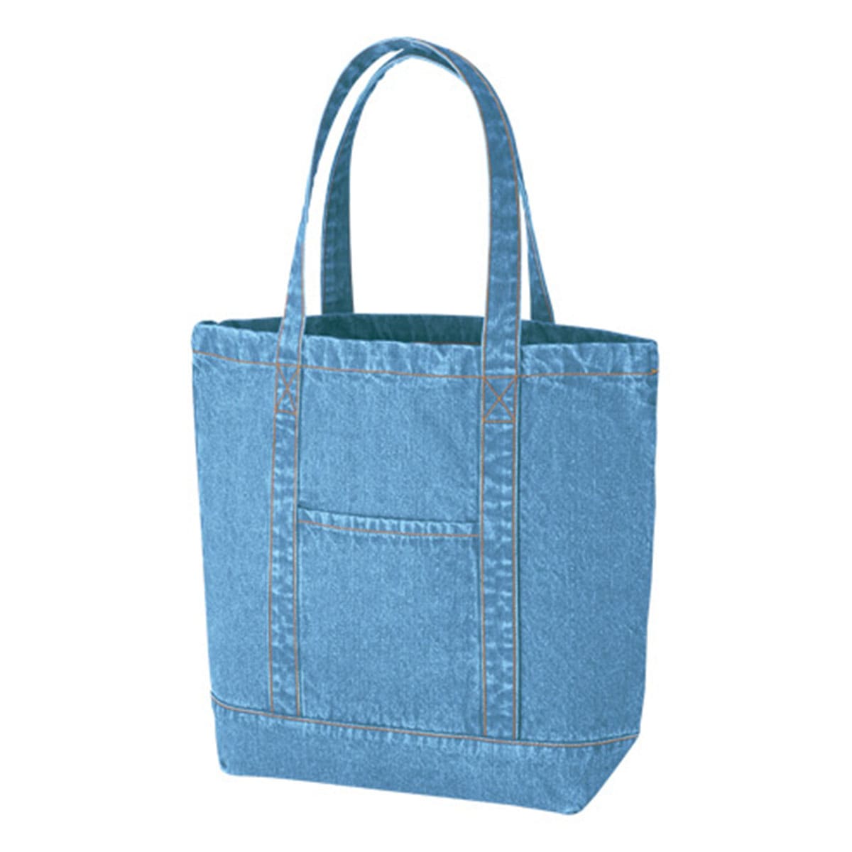 デニム ライントート（L) | ノベルティ(小物) | 1枚 | TR-0858 | ヴィンテージブルー