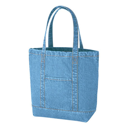 デニム ライントート（L) | ノベルティ(小物) | 1枚 | TR-0858 | ヴィンテージブルー