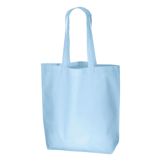 コットンバッグ（L） | ノベルティ(小物) | 1枚 | TR-0907 | ライトブルー