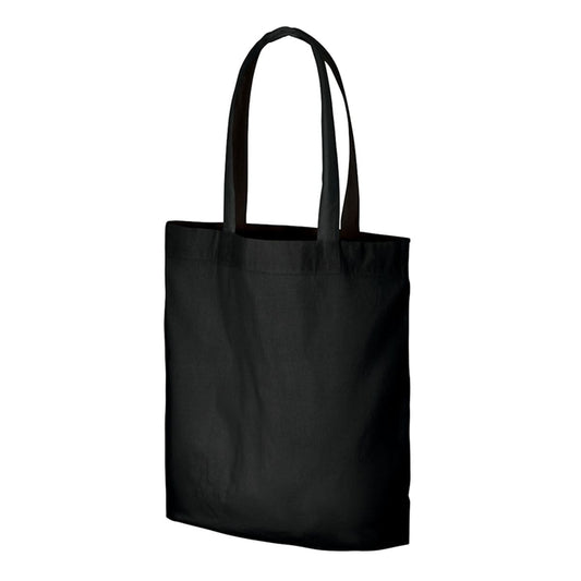 コットンガゼットマチ付きバッグ（L) | ノベルティ(小物) | 1枚 | TR-0909 | ブラック