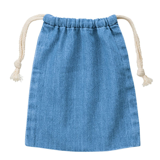 デニム巾着（S） | ノベルティ(小物) | 1枚 | TR-0918 | ヴィンテージブルー