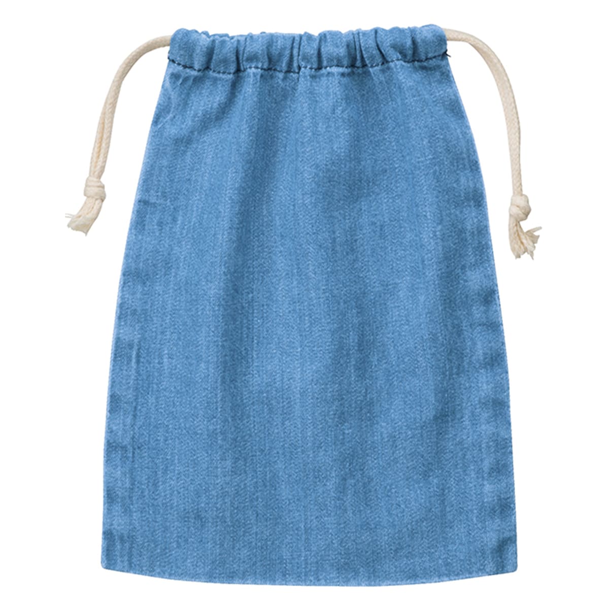 デニム巾着（M） | ノベルティ(小物) | 1枚 | TR-0919 | ヴィンテージブルー