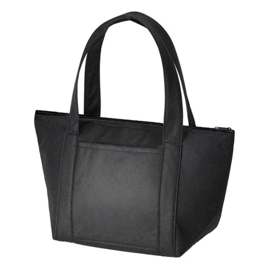 不織布 保冷ライントート | ノベルティ(小物) | 1枚 | TR-0920 | ナイトブラック