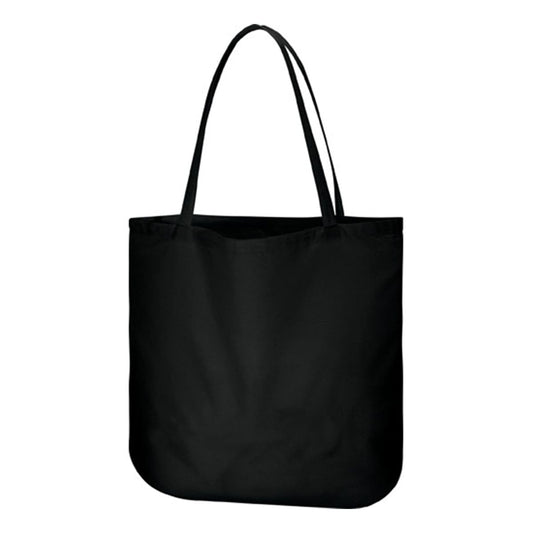 厚手コットン ラウンドボトムバッグ（L) | ノベルティ(小物) | 1枚 | TR-0923 | ブラック