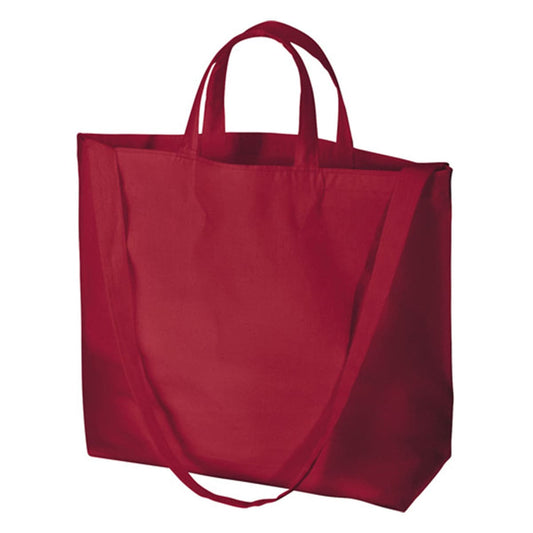 厚手コットン Wスタイルバッグ | ノベルティ(小物) | 1枚 | TR-0924 | ワインレッド