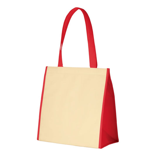 不織布 保冷スクエアコンビトート | ノベルティ(小物) | 1枚 | TR-0926 | レッド