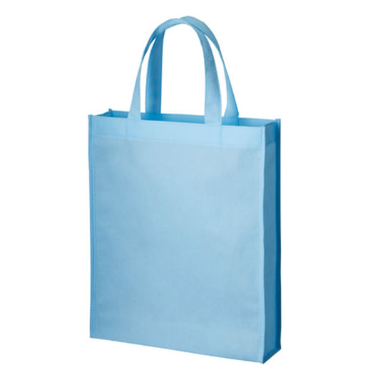 不織布 A4スクエアトート | ノベルティ(小物) | 1枚 | TR-0941 | フロスティブルー